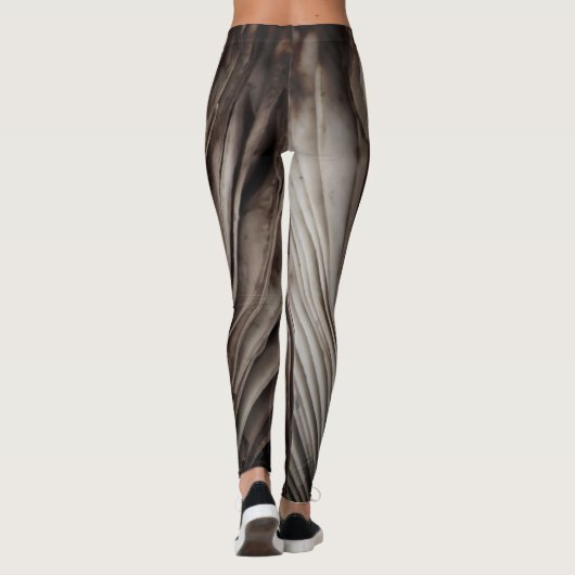 3D-Pilz-Design-Leggings Leggings (Rückseite)