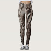 3D-Pilz-Design-Leggings Leggings (Vorderseite)