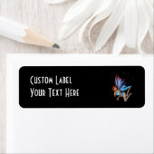 3D-Pixel am Kopf - Lila und blau (Insitu)