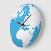 3D-Planetenuhr Große Wanduhr (Winkel)