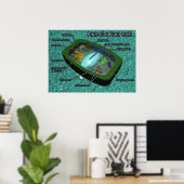 3D Plant Cell Diagram Poster (Heimbüro)