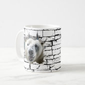 3D Polar Bear Wall Break - The Restaurant Kaffeetasse (Vorderseite Links)