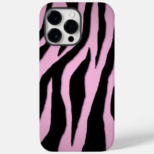 3D-Pop Zebra Case-Mate iPhone Hülle (Rückseite)