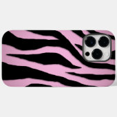 3D-Pop Zebra Case-Mate iPhone Hülle (Rückseite (Horizontal))