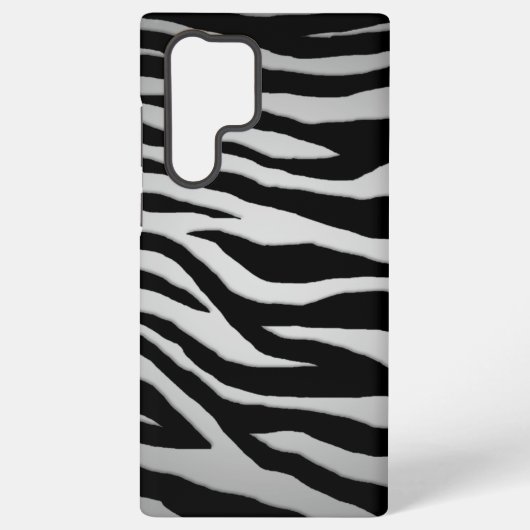 3D-Pop Zebra Samsung Galaxy Hülle (Rückseite)