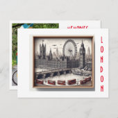 3D-Postkarten-Langdon-Erinnerungen Postkarte (Vorne/Hinten)