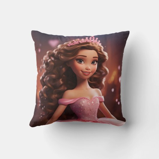 3D Princess pillow Kissen (Rückseite)