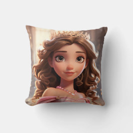 3D Princess pillow Kissen