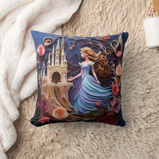 3D Princess pillow Kissen (Decke)