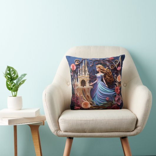 3D Princess pillow Kissen (Stuhl )