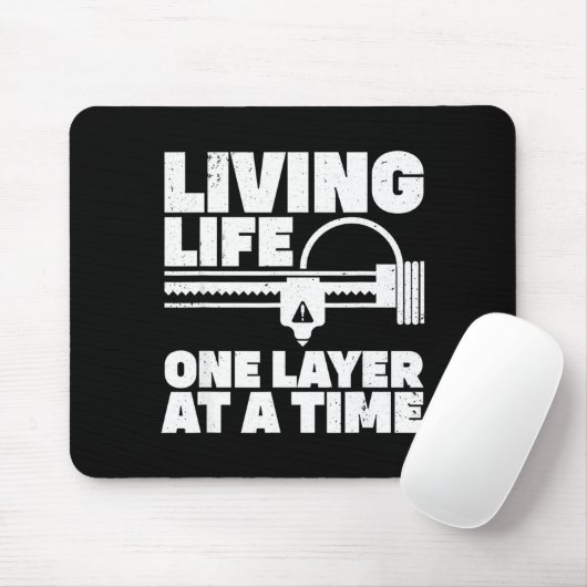 3d Printing Art For Men Women 3d Printer Lover 3d Mousepad (Mit Mouse)