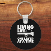 3d Printing Art For Men Women 3d Printer Lover 3d Schlüsselanhänger (Vorderseite)