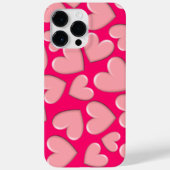 3D Puffy Hearts Case-Mate iPhone Hülle (Rückseite)