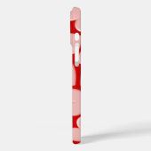 3D Puffy Hearts Case-Mate iPhone Hülle (Rückseite / Links)