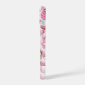 3D Puffy Pink Strawberry und Milk Phone Case iPhone 15 Hülle (Linke Seite)