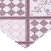 3D Purple Color Tischdecke (Schrägansicht)