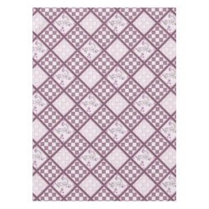 3D Purple Color Tischdecke