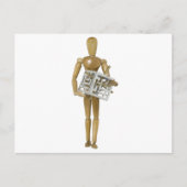 3D-Puzzle Postkarte (Vorderseite)