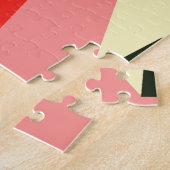 3D Pyramiden: Retro Geometric Vintag. Puzzle (Seite)