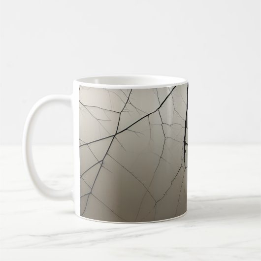 3D realistische Bigfoot-Tasse Bursting Hole in der Kaffeetasse (Links)