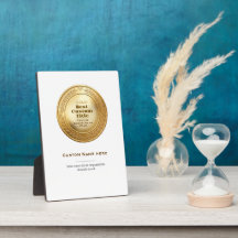 3D realistische Goldmedaille, anpassbare Auszeichn