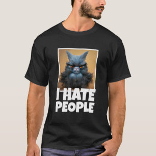 3D realistischer Katzenmiesling für Kaffee Ich has T-Shirt