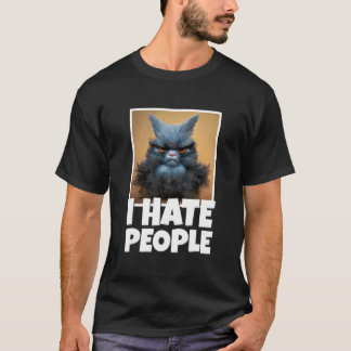 3D realistischer Katzenmiesling für Kaffee Ich has T-Shirt