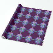 3D Reflektives Raster 1 Wrapping Paper Geschenkpapier (Ungerollt)