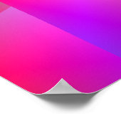 3d Regenbogenkunst von Halima Ahkdar Poster (Ecke)