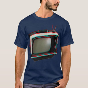 3D-Retro-Fernsehen 1 T-Shirt