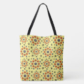 3D Retro Stars & Balls Tasche (Rückseite)