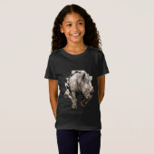 3d Rhino - African Safari Animal Rhinoceros T-Shirt (Vorne ganz)