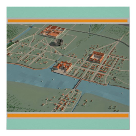 3D Roman London Poster (Vorderseite)