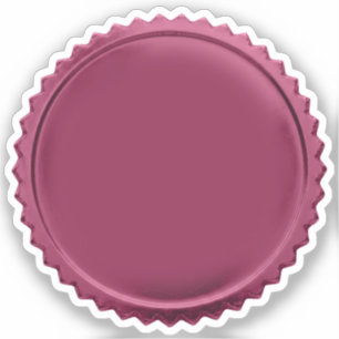 3D-Rosa-Folie-Siegel-Sternen-Auszeichnungsmedaille Aufkleber