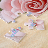 3D-Rosa Rosa Puzzle (Seite)