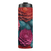 3D Rosa und Blau Thermosbecher (Vorderseite)
