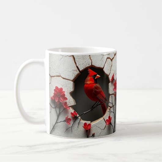 3D-Rot-Tasse-Verpackung, Tasse-Packung Design Kaffeetasse (Links)