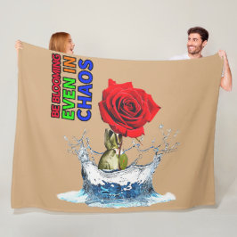 3D ROTE ROSE Fleece Blanket!
