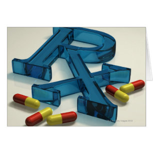 3D-RX-Symbol mit Kapseln