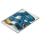 3D-RX-Symbol mit Kapseln Notizblock (Linke Seite)