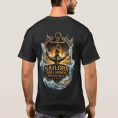 3D Sailors Bail Bonds Splash Down T-Shirt (Rückseite)