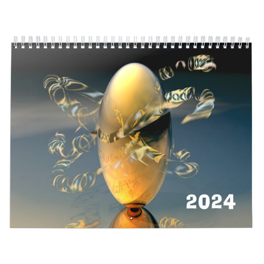 3D-Sammlung 2024 Kalender (Titelbild)