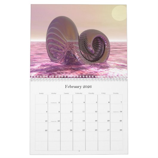 3D-Sammlung 2024 Kalender (Feb 2026)