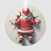 3d Santa Clause Ornament (Rückseite)