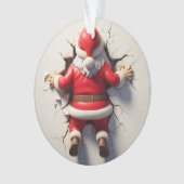 3d Santa Clause Ornament (Vorderseite)