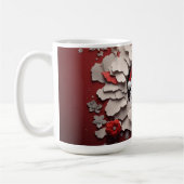 3D Santa Keramik Kaffeetasse (Links)