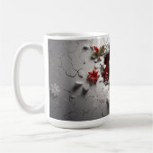 3D Santa Smash Kaffeetasse (Links)