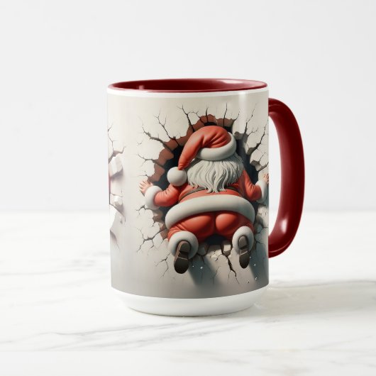 3D Santa Tasse (VorderseiteRechts)