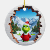 3D Sassy Elf Keramik Ornament (Hinten)