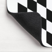 3D-Schachbrettwürfel Mousepad (Ecke)